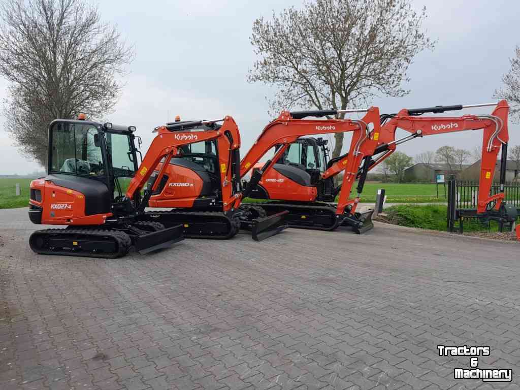 Kubota KX027 -KX060-  KX080-4