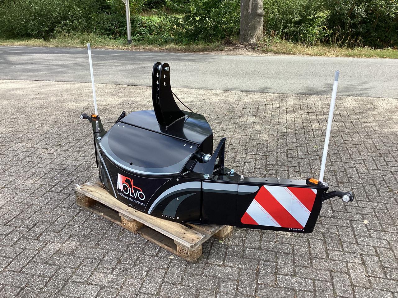 800 kg tractorbumper (zwart)