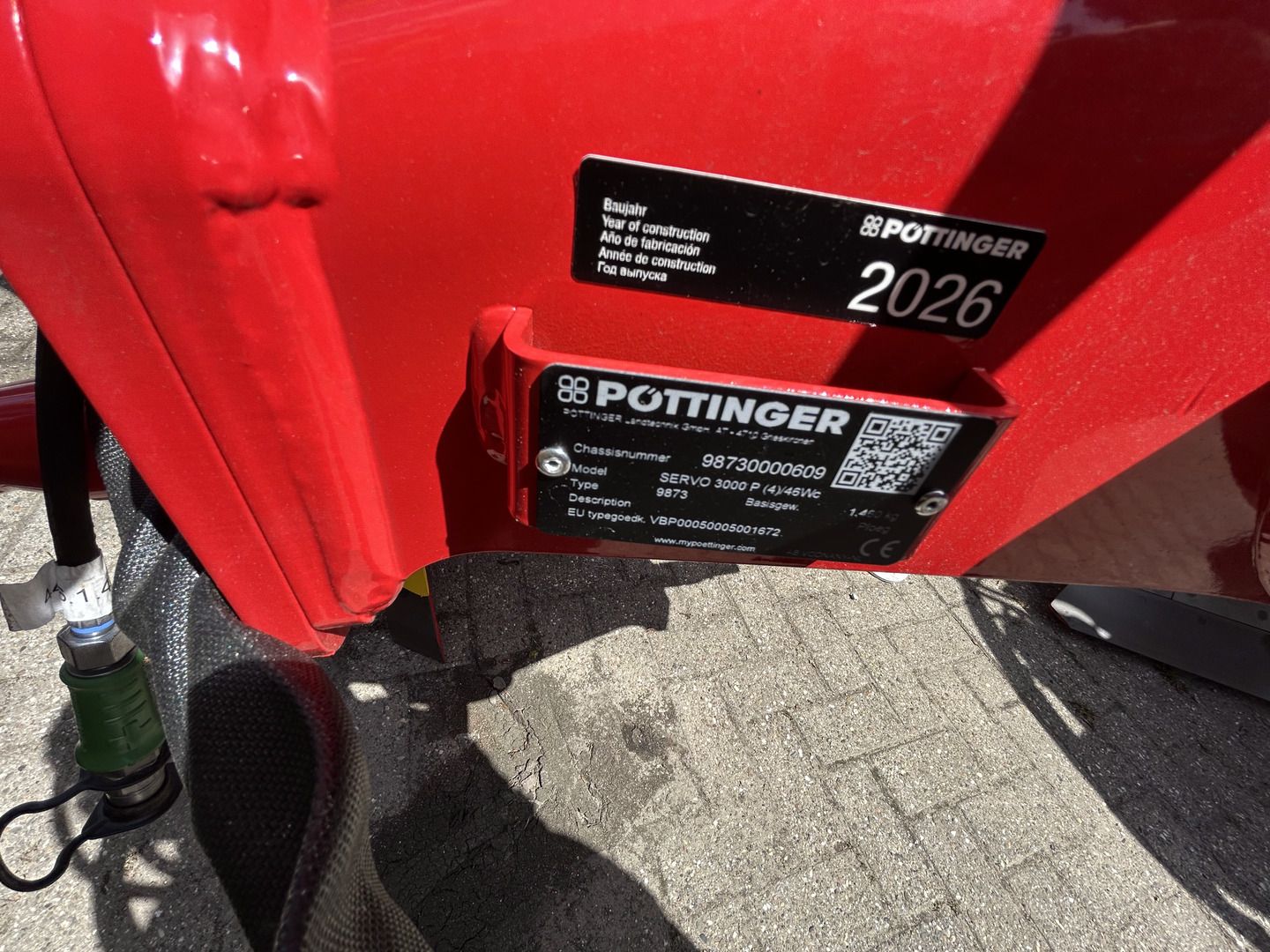 Pöttinger Servo 3000P wentelploeg (HIL)  #779281